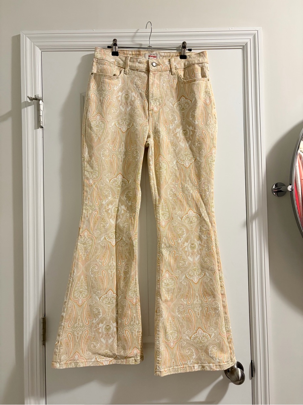 Wrangler Paisley High Rise Flare Jeans